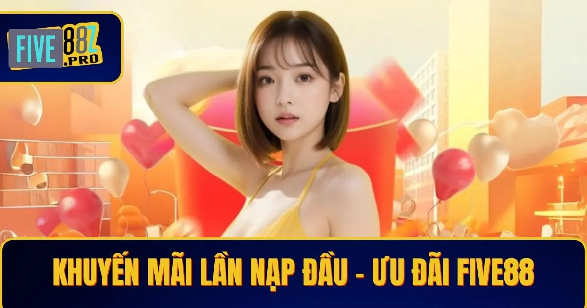 lan nap dau Khuyến Mãi Lần Nạp Đầu - Ưu Đãi Five88 Hấp Dẫn Nhất 2025